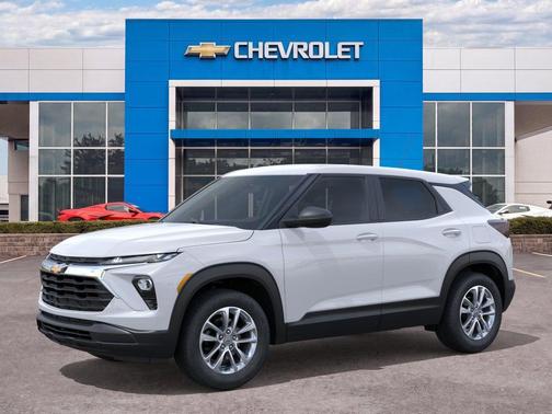 Summit White 2026 Chevrolet Trailblazer LS