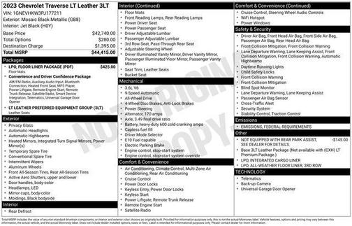 2023 Chevrolet Traverse LT Leather