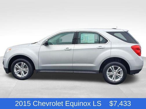 Silver Ice Metallic 2015 Chevrolet Equinox LS