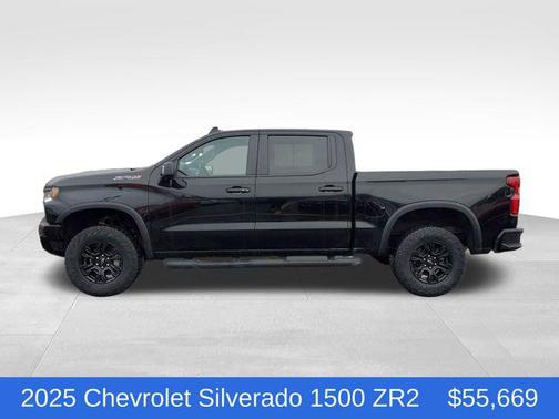 Black 2025 Chevrolet Silverado 1500 ZR2