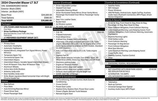 2024 Chevrolet Blazer 3LT