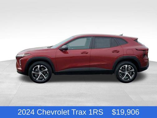 Crimson Metallic 2024 Chevrolet Trax FWD 1RS