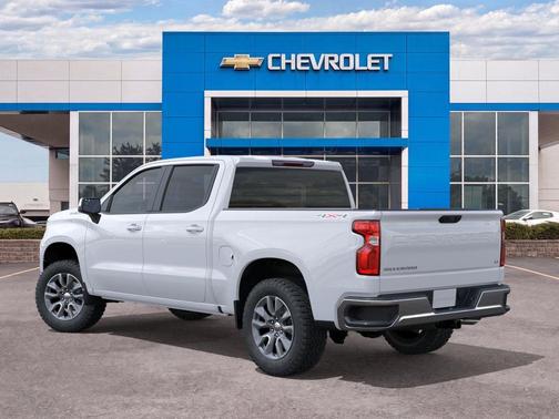 Summit White 2026 Chevrolet Silverado 1500 LT