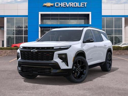 Polar White Tricoat 2026 Chevrolet Traverse RS