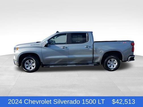 Sterling Gray Metallic 2024 Chevrolet Silverado 1500 LT