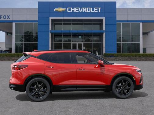 Red Hot 2022 Chevrolet Blazer RS