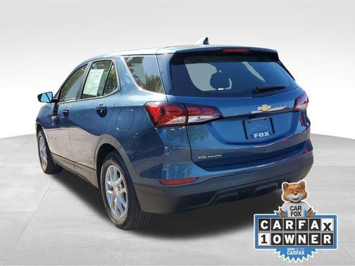 Lakeshore Blue Metallic 2024 Chevrolet Equinox LS