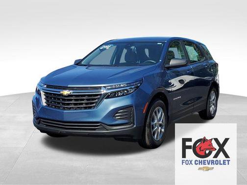 Lakeshore Blue Metallic 2024 Chevrolet Equinox LS