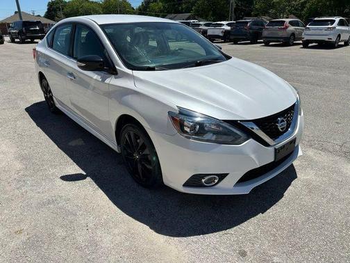 Aspen White 2017 Nissan Sentra SR