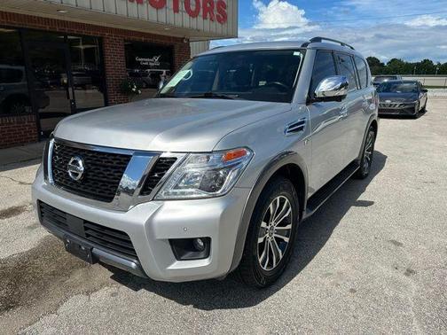 Brilliant Silver Metallic 2020 Nissan Armada SL
