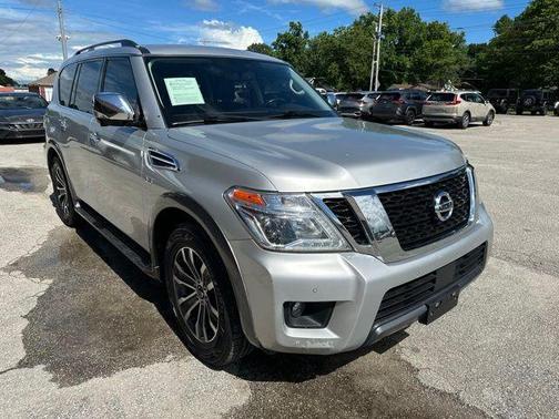 Brilliant Silver Metallic 2020 Nissan Armada SL