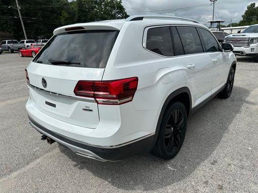 Pure White 2019 Volkswagen Atlas 3.6L SEL Premium