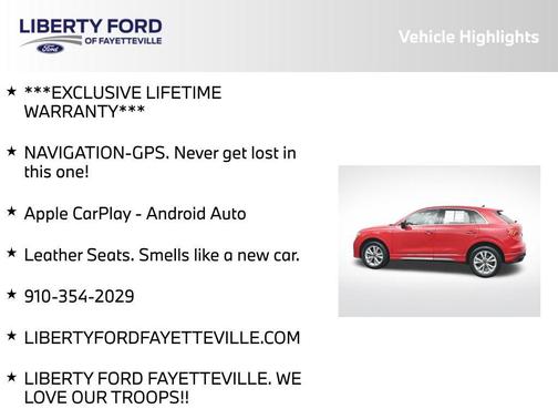 2024 Audi Q3 Premium 45 TFSI S line quattro Tiptronic