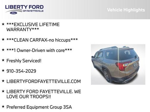 2022 GMC Acadia FWD SLE