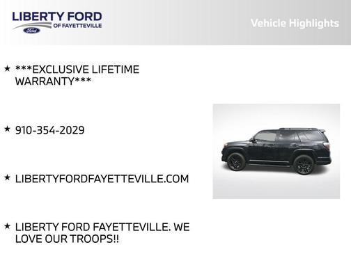 Midnight Black Metallic 2021 Toyota 4Runner Nightshade Special Edition