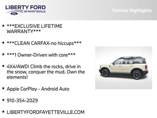 2025 Ford Bronco Sport Outer Banks