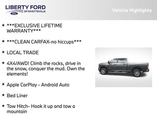 2024 RAM 2500 Big Horn Crew Cab 4x4 6'4' Box