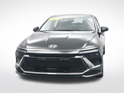 Black 2025 Hyundai SONATA SEL