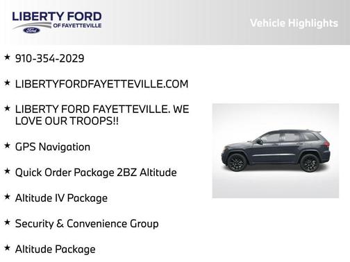 2018 Jeep Grand Cherokee Altitude