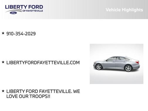 2020 Honda Accord LX 1.5T