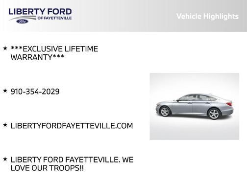 2020 Honda Accord LX 1.5T