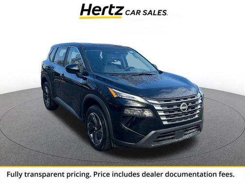 Super Black 2025 Nissan Rogue SV
