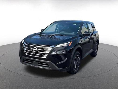 Super Black 2025 Nissan Rogue SV