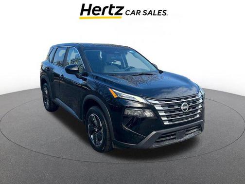Super Black 2025 Nissan Rogue SV