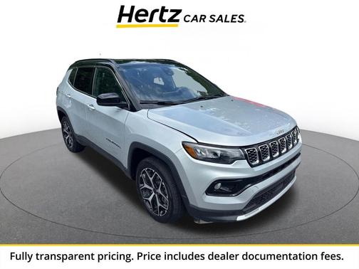 Silver Zynith Metallic Clearcoat 2025 Jeep Compass Limited