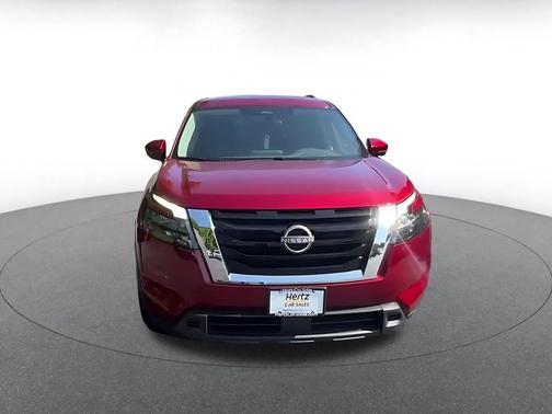 Scarlet Ember Tintcoat 2025 Nissan Pathfinder SV FWD