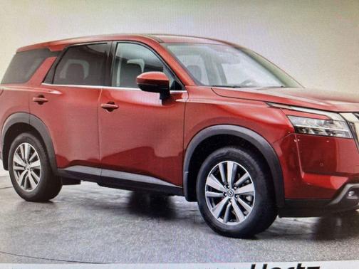 Scarlet Ember Tintcoat 2025 Nissan Pathfinder SV FWD
