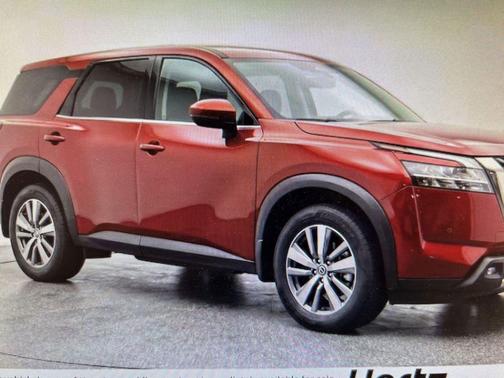 Scarlet Ember Tintcoat 2025 Nissan Pathfinder SV FWD