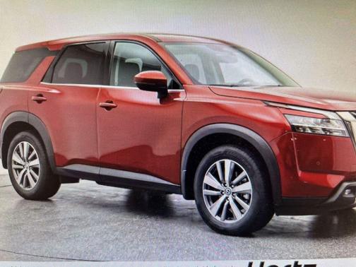 Scarlet Ember Tintcoat 2025 Nissan Pathfinder SV FWD