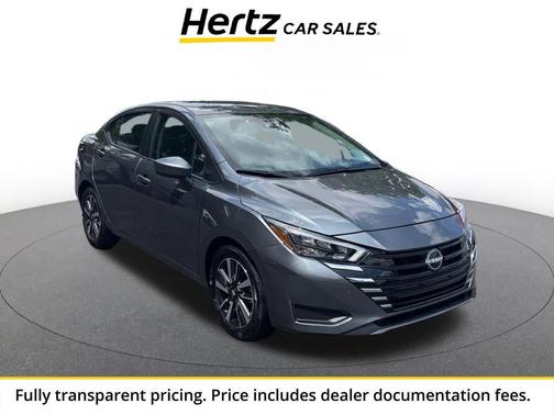 Gun Metallic 2025 Nissan Versa 1.6 SV