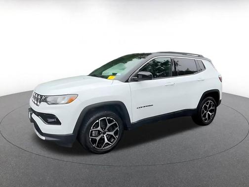 Bright White Clearcoat 2025 Jeep Compass Limited