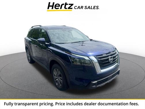 Deep Ocean Blue Pearl 2025 Nissan Pathfinder SV 4WD