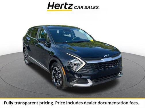 Ebony Black 2025 Kia Sportage LX