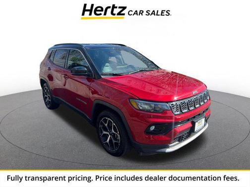 Red Hot Pearlcoat 2025 Jeep Compass Limited