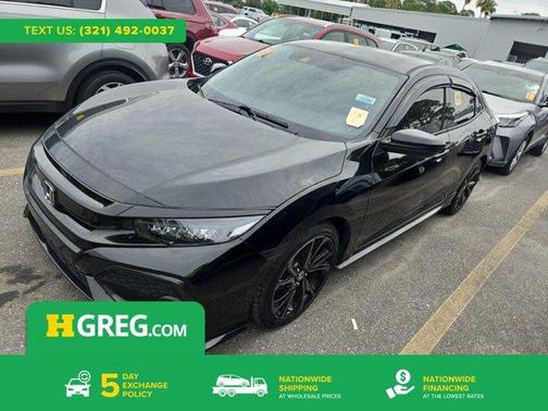 Black 2019 Honda Civic Sport