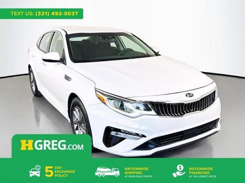 Snow White Pearl 2020 Kia Optima LX