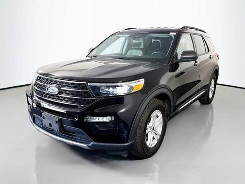 Agate Black Metallic 2023 Ford Explorer XLT