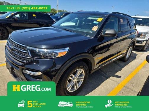 Black Metallic 2023 Ford Explorer XLT