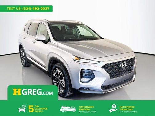 Shimmering Silver Pearl 2020 Hyundai SANTA FE 2.0T SEL