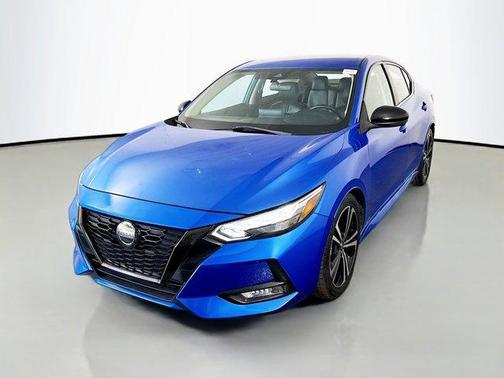Electric Blue Metallic 2020 Nissan Sentra SR