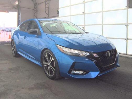 Electric Blue Metallic 2020 Nissan Sentra SR