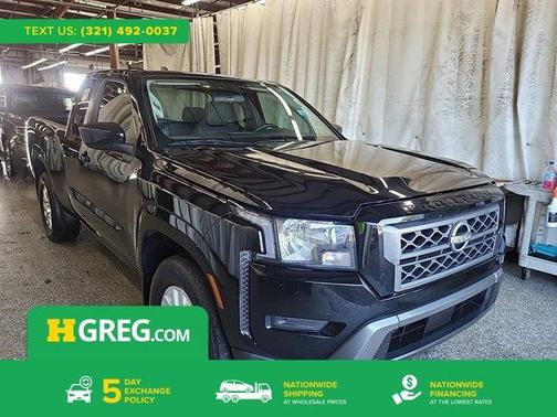 Black 2023 Nissan Frontier SV