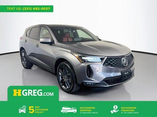 Liquid Carbon Metallic 2024 Acura RDX A-Spec