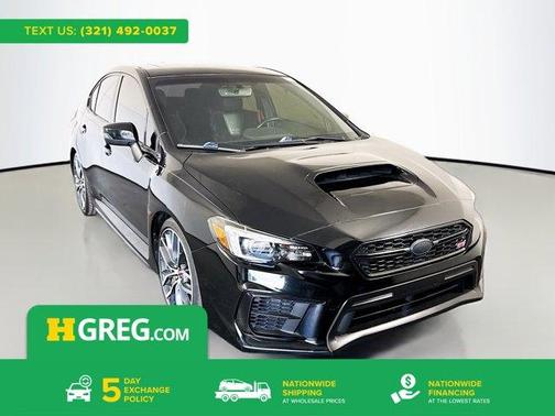 Crystal Black Silica 2020 Subaru WRX STI Limited w/Lip