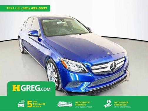 Brilliant Blue Metallic 2019 Mercedes-Benz C-Class C 300