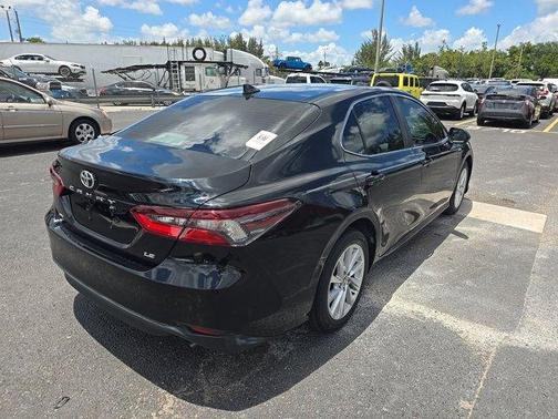 Midnight Black Metallic 2024 Toyota Camry LE